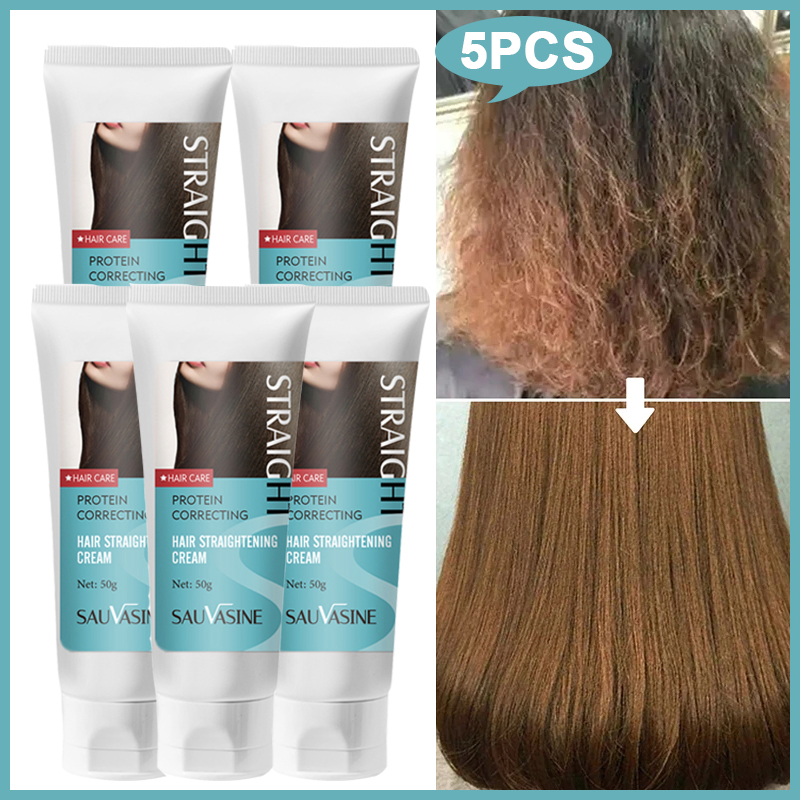 Hair Care Natural Ingredients - 전문 케라틴 스무딩 헤어 트리트먼트, 손상된