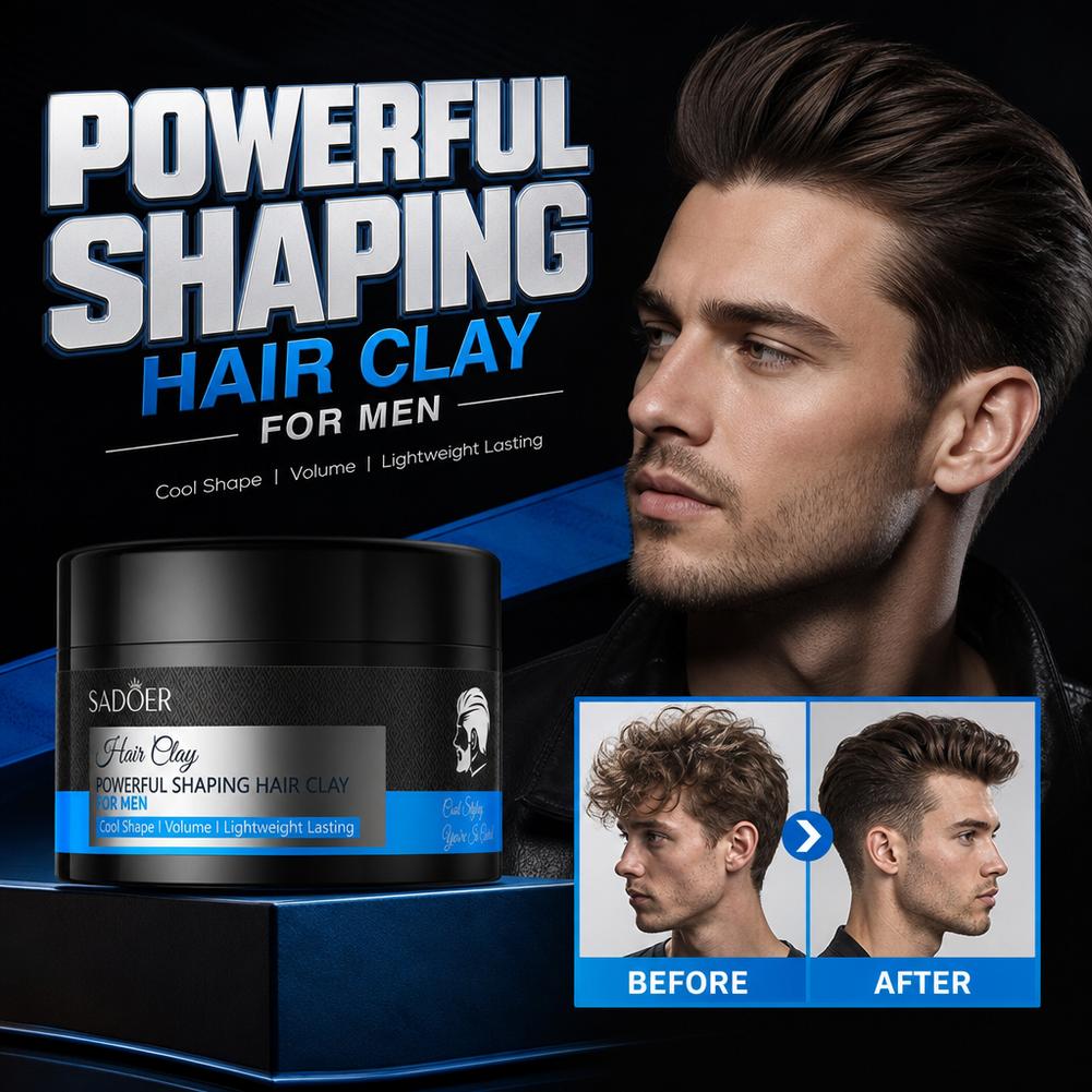 Hair Care Lotion - 매트 헤어 스타일링 클레이 강력 고정