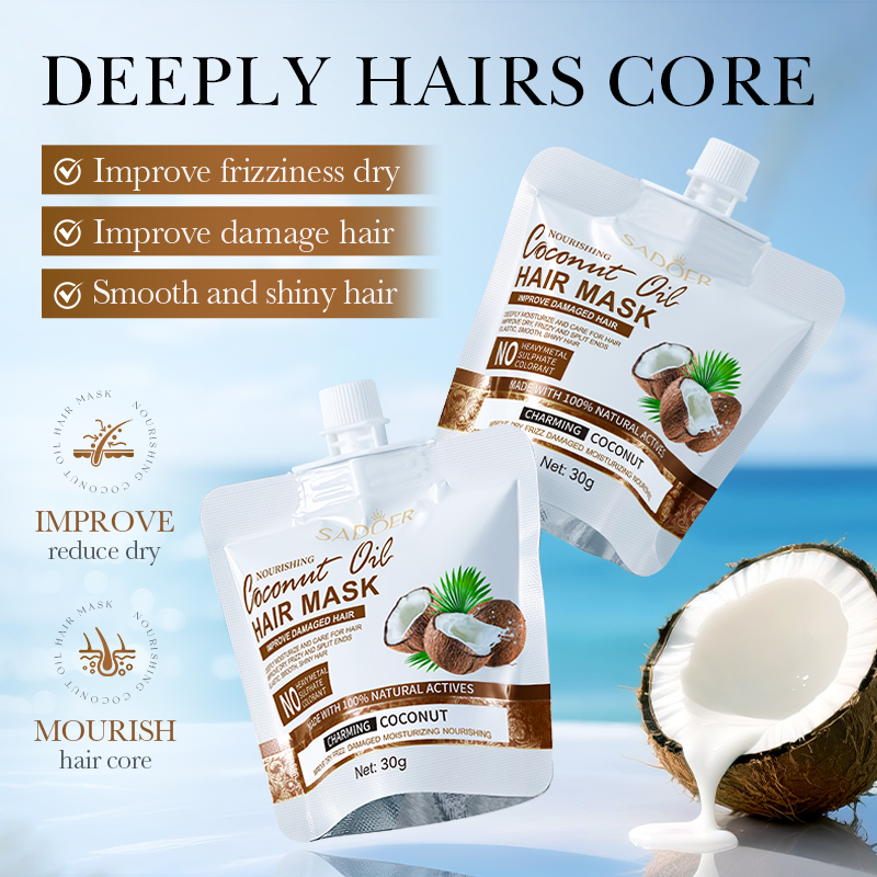 마법의 케라틴 헤어 마스크 5초 손상된 곱슬머리 복구  - Hair Care Products 리뷰 및 가격