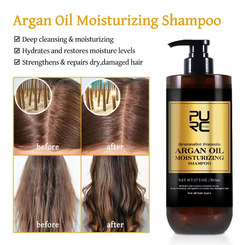 PURC 모로코 세트: 세럼, 부드러운 샴푸 및 컨디셔 - Hair Care Dandruff 리뷰 및 가격