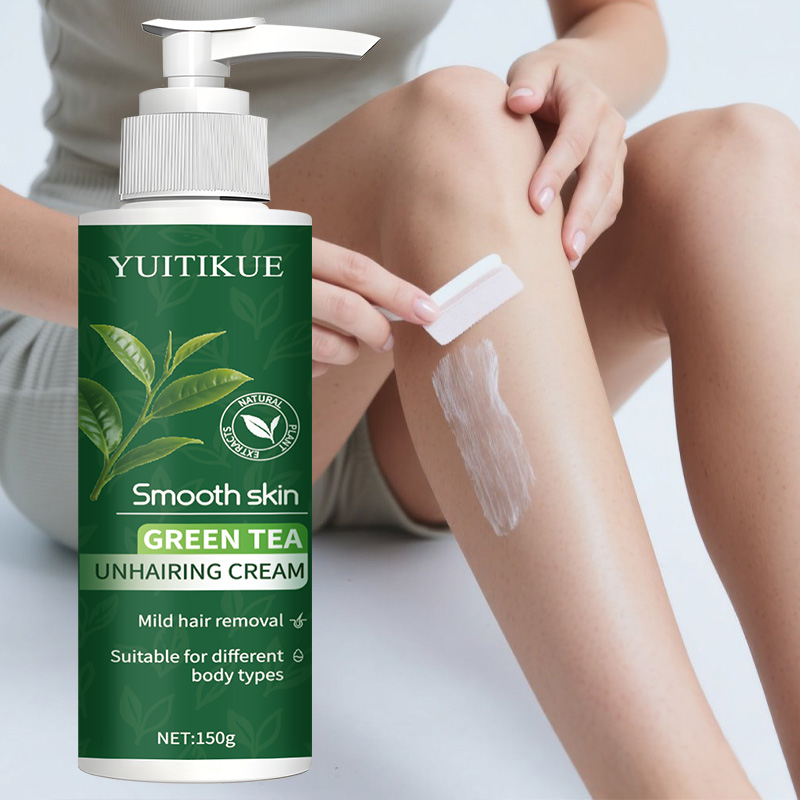 YUITIKUE 녹차 제모 크림 150g, 모든 체형에 - Hair Care Lotion 리뷰 및 가격