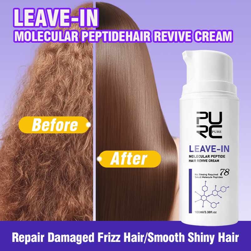 PURC 리브인 케라틴 헤어 크림, 손상된 모발 복구  - Hair Care Lotion 리뷰 및 가격